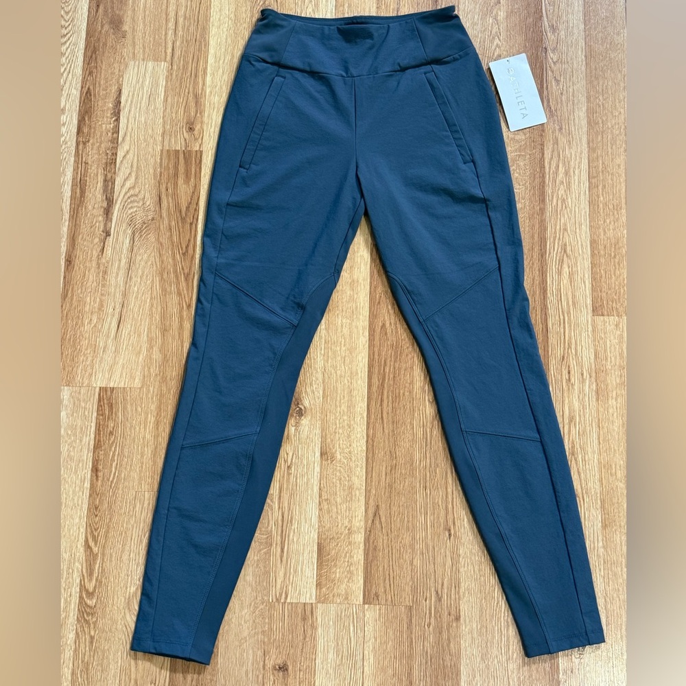 Gray Athleta Headlands Hybrid Trek Tight Size 4 NWT